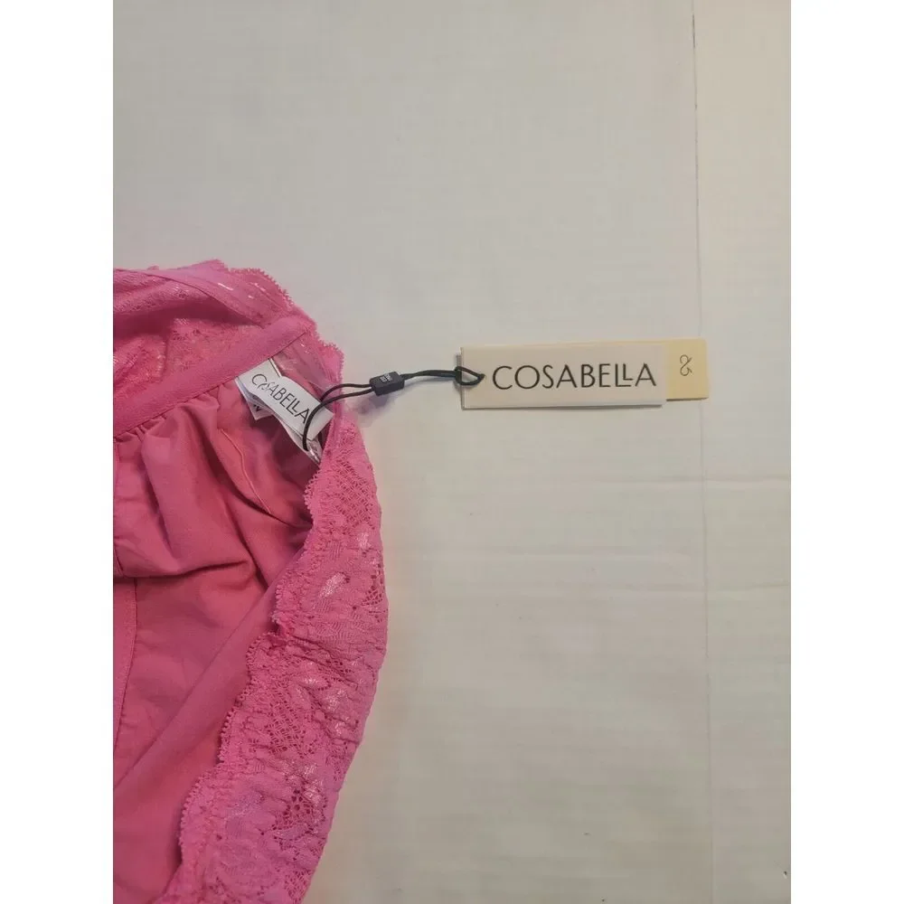 COSABELLA Never Say Never Bandeau Bra‎ Strapless Lace Bra Medium 